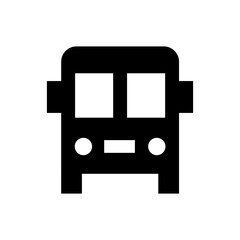 Fototapeta premium bus icon or logo isolated sign symbol vector illustration - high quality black style vector icons 