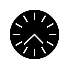 clock icon or logo isolated sign symbol vector illustration - high quality black style vector icons
