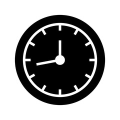 clock icon or logo isolated sign symbol vector illustration - high quality black style vector icons
