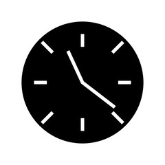 clock icon or logo isolated sign symbol vector illustration - high quality black style vector icons
