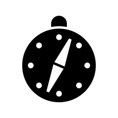 compass icon or logo isolated sign symbol vector illustration - high quality black style vector icons
