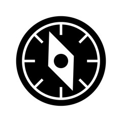 Fototapeta premium compass icon or logo isolated sign symbol vector illustration - high quality black style vector icons 