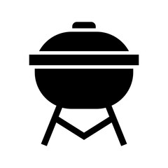 grill icon or logo isolated sign symbol vector illustration - high quality black style vector icons
