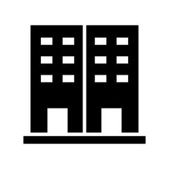 hotel icon or logo isolated sign symbol vector illustration - high quality black style vector icons
