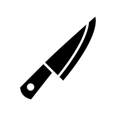 knife icon or logo isolated sign symbol vector illustration - high quality black style vector icons
