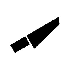 knife icon or logo isolated sign symbol vector illustration - high quality black style vector icons
