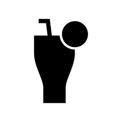 lemonade icon or logo isolated sign symbol vector illustration - high quality black style vector icons
