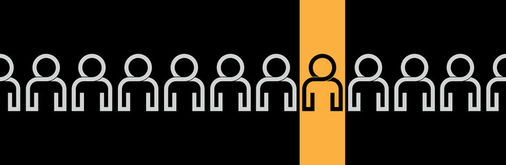 career icon on white background