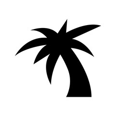 palm tree icon or logo isolated sign symbol vector illustration - high quality black style vector icons
