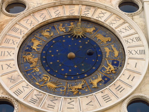 it was written in the stars, astrology zodiac classic wall clock in europe