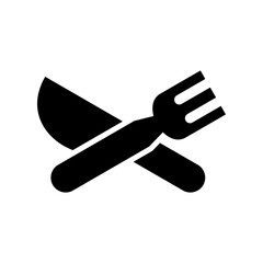 restaurant icon or logo isolated sign symbol vector illustration - high quality black style vector icons
