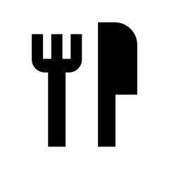 restaurant icon or logo isolated sign symbol vector illustration - high quality black style vector icons
