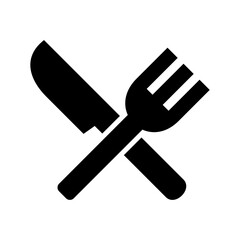 restaurant icon or logo isolated sign symbol vector illustration - high quality black style vector icons
