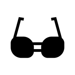 sunglasses icon or logo isolated sign symbol vector illustration - high quality black style vector icons
