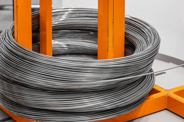 coil with wire for Automatic universal wire bending