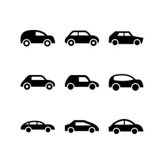 car icon or logo isolated sign symbol vector illustration - high quality black style vector icons
