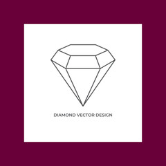 Royal Diamond Vector Designs Template