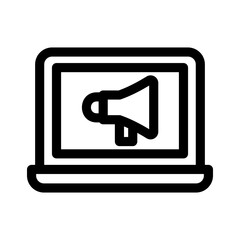 advertising icon or logo isolated sign symbol vector illustration - high quality black style vector icons
