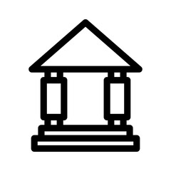 banking icon or logo isolated sign symbol vector illustration - high quality black style vector icons
