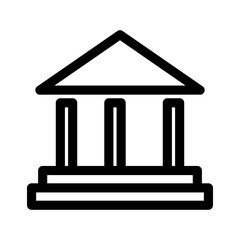 banking icon or logo isolated sign symbol vector illustration - high quality black style vector icons
