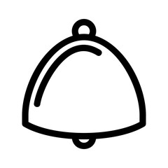 bell icon or logo isolated sign symbol vector illustration - high quality black style vector icons
