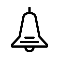 bell icon or logo isolated sign symbol vector illustration - high quality black style vector icons
