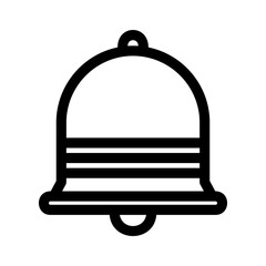 bell icon or logo isolated sign symbol vector illustration - high quality black style vector icons
