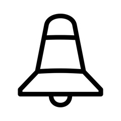 bell icon or logo isolated sign symbol vector illustration - high quality black style vector icons
