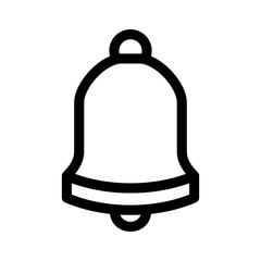 bell icon or logo isolated sign symbol vector illustration - high quality black style vector icons
