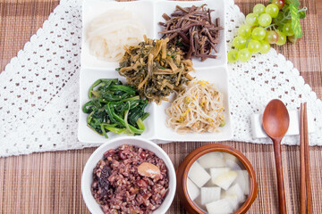 the day of the first full moon of the lunar year - korean food