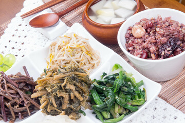 the day of the first full moon of the lunar year - korean food