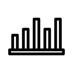 diagramm icon or logo isolated sign symbol vector illustration - high quality black style vector icons
