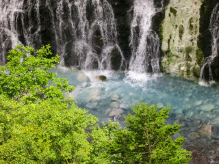 Landscape of Frano, Hokkaido in Japan