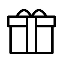 gift icon or logo isolated sign symbol vector illustration - high quality black style vector icons
