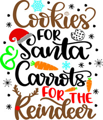 Cookies For Santa and Carrots for the Reindeer