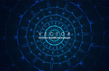 Abstract technology communication background