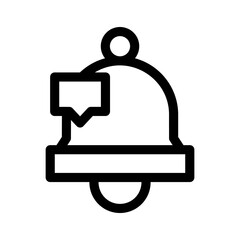 notification icon or logo isolated sign symbol vector illustration - high quality black style vector icons
