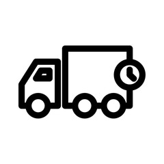 shipping icon or logo isolated sign symbol vector illustration - high quality black style vector icons
