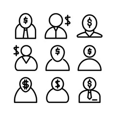 business icon or logo isolated sign symbol vector illustration - high quality black style vector icons
