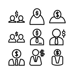 business icon or logo isolated sign symbol vector illustration - high quality black style vector icons
