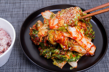 Seasoned Cabbage (bomdong muchim)