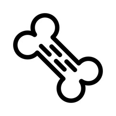 bone icon or logo isolated sign symbol vector illustration - high quality black style vector icons
