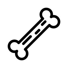 bone icon or logo isolated sign symbol vector illustration - high quality black style vector icons

