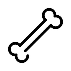 bone icon or logo isolated sign symbol vector illustration - high quality black style vector icons
