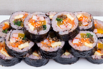 Korean food - Kimbab