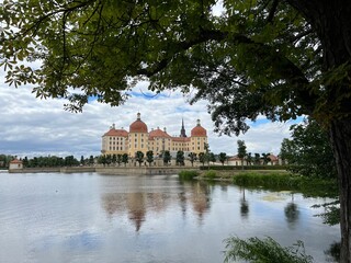 Naklejka premium palace in the park