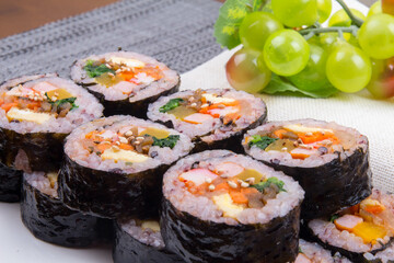 Korean food - Kimbab