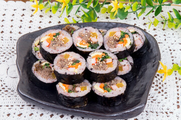 Korean food - Kimbab