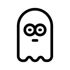 ghost icon or logo isolated sign symbol vector illustration - high quality black style vector icons
