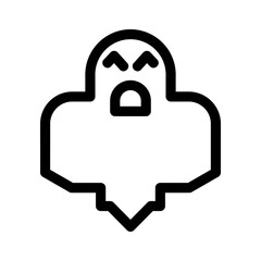 horror icon or logo isolated sign symbol vector illustration - high quality black style vector icons
